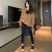 新品 韓国ファッション 百掛け セーター 上着  気質 上品映え パーカー ニット