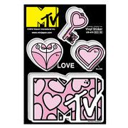 MTV ロゴフィールステッカー LOVE 音楽 ミュージック アメリカ 人気 LCS675 グッズ