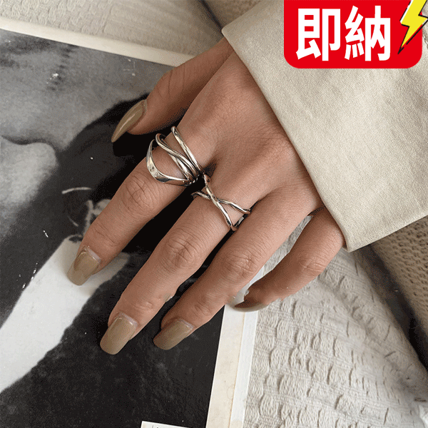 【日本在庫　即納！】金アレ対応素材　S925コーティング silverring リング　指輪