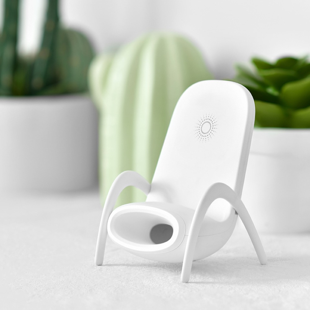 ワイヤレススマホチャージャー ワイヤレス充電器 Qi チャージャー 拡声器 急速ワイヤレス充電器