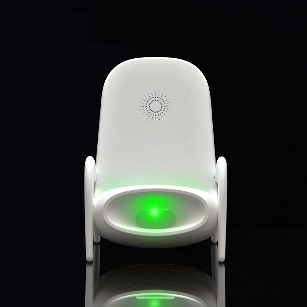 ワイヤレススマホチャージャー ワイヤレス充電器 Qi チャージャー 拡声器 急速ワイヤレス充電器