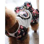 INSスタイル 高級感 かわいい ペット用品 猫 犬 服 ワンピース 装飾 ファッション