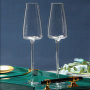 定番 赤ワイングラス 家庭用 ギャザリング ガラス クリスタルカップ ゴブレット 大人気
