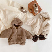 子供服  秋冬  子供  女の子  冬服  コート着  綿入れの服