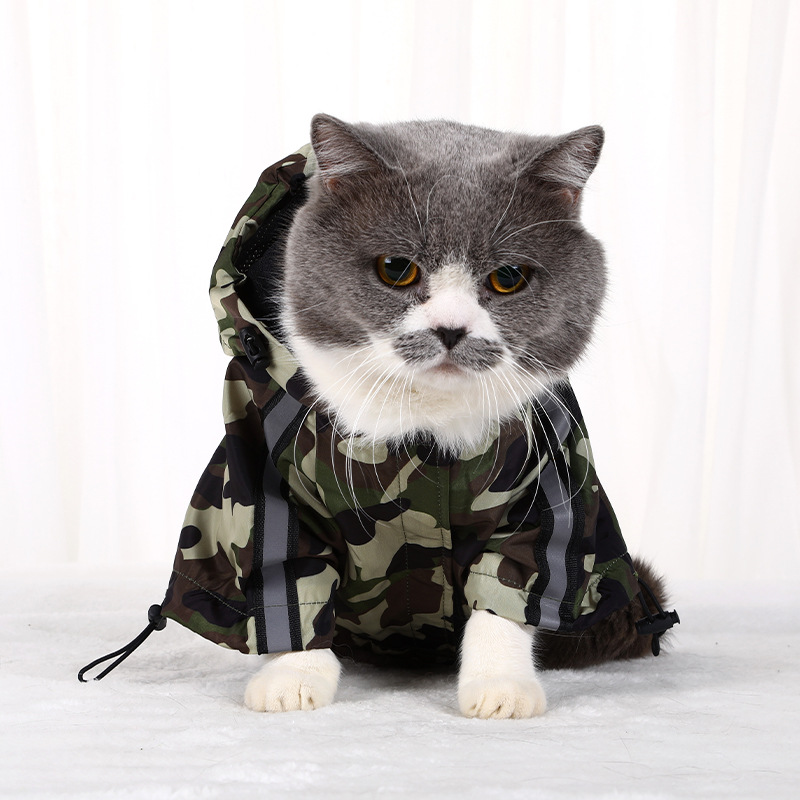 ペットの服、犬のレインコート、猫のレインコート、反射レインコート、ペット用品