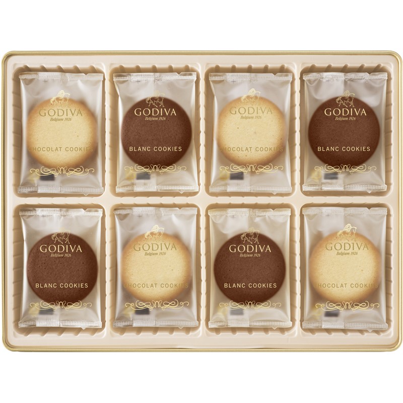 【定価販売厳守】ゴディバ ミルクチョコレート　クッキー（５枚入） J81281
