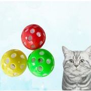 ペット雑貨　猫玩具　遊び　　ペット用品　ボール ペット玩具　ストレス解消　すず  ベル