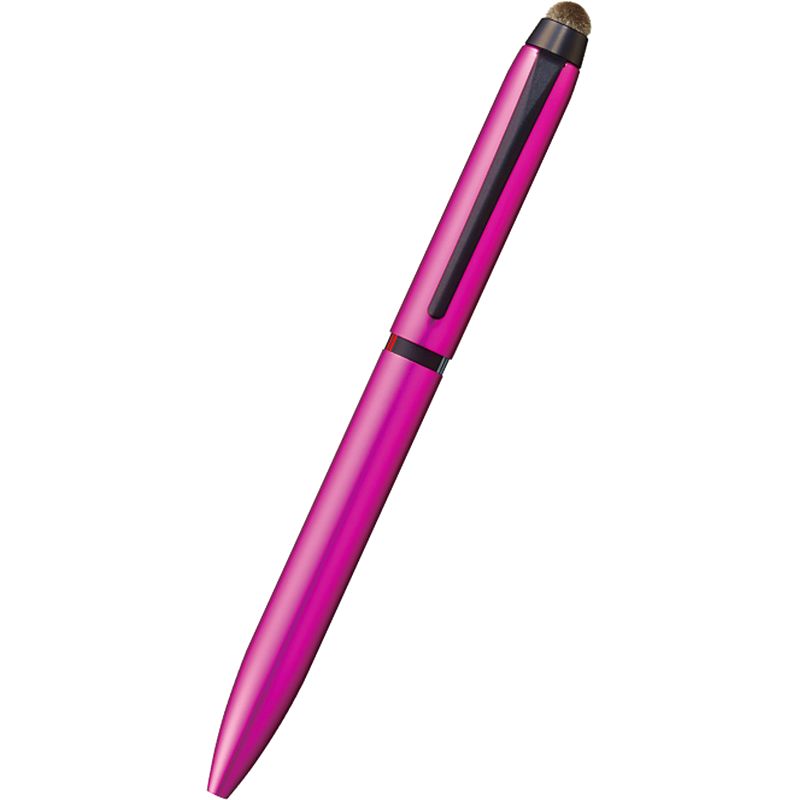 三菱 ジェットストリームスタイラス 3色＆タッチペン SXE3T-1800-5P 13 ピンク