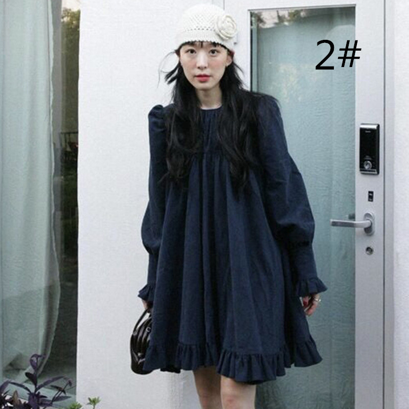【即発送】Bibiy ビビィ ミニワンピース パフスリーブ 綿混 麻混 Ｆ Bibiy ビビィLILLIAN BALLOON DRESS ワンピース 肩出し