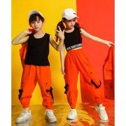 （子供服)男の子女の子 ヒップホップ服★パフォーマンス衣類★ ファッション ストリートダンスの服110-170