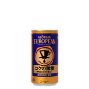 【1・2ケース】ジョージアヨーロピアンコクの微糖 185g缶