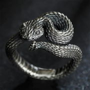 リング ガラガラヘビ 指輪 スネーク ヘビ 蛇 snake 韓国フ