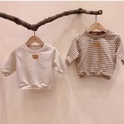 ins超人気　秋冬新作ベビー服　長袖Tシャツ　インナーシャツ 人気