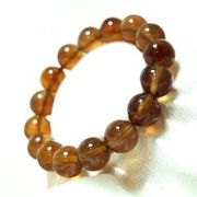 天然石　ブレス　粒　ブルーアンバー　丸　約12mm　スマトラ産　希少　変化　変容　天然石