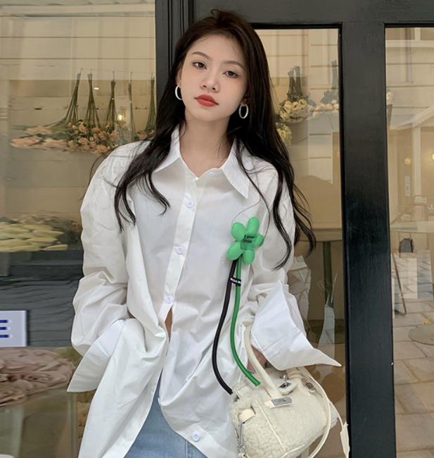 22春秋新作 トップス 女 レディース 長袖 シャツ ブラウス インナー カーディガン 2色 Www Watsons Biz Id