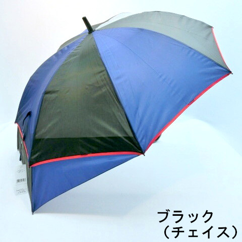 【雨傘】【ジュニア用】荷物が濡れにくいスライド安全はじき一駒透明チェイス・ドリフト柄手開き傘