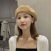 ベレー帽　ニット帽子　ハット　INS　韓国ファッション　レディース