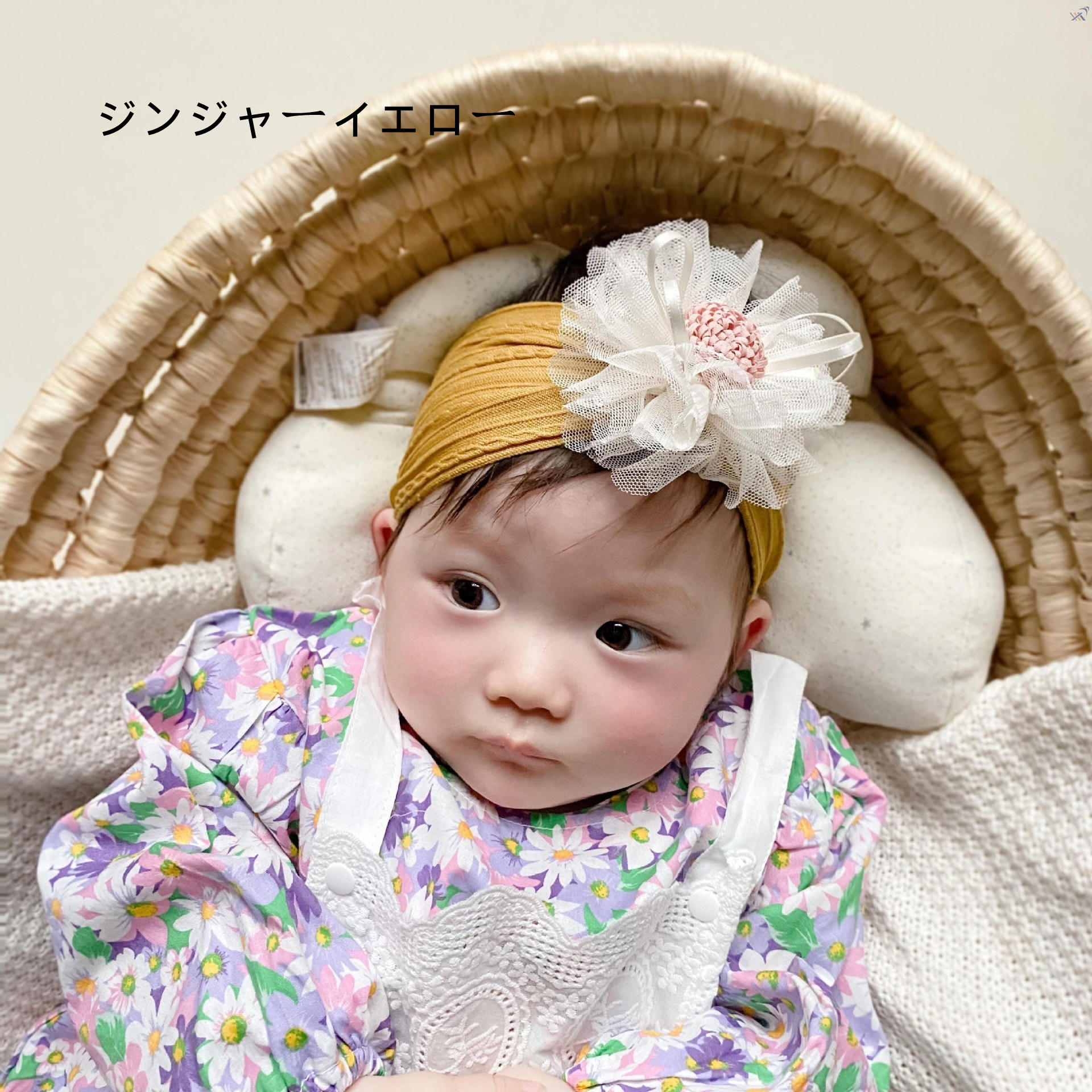 赤ちゃんのヘアバンド  女の赤ちゃん  乳幼児   ヘアアクセサリー  ヘアバンド
