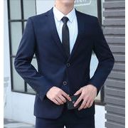 春までOK 新品 スーツ セット 男性 職業 韓国 ビジネス フォーマル コート スリム カジュアル