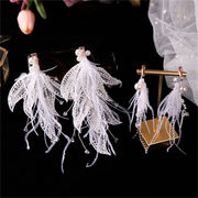 ファッション祭り特価中 髪留め 花嫁 ウェディング フェザー ウェディングヘアアクセサリー 真珠