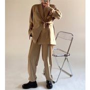 売り切れ続出中買い逃し注意 INSスタイル ロングパンツ スーツ カジュアルパンツ コート セット