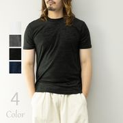 Tシャツ メンズ 半袖 クルーネック パイル生地 トップス カットソー ルームウェア 部屋着 ワンマイルウェア