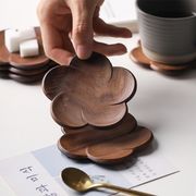 茶器 コースター 木製 ティーコースター 中国茶 茶道 キッチン雑貨