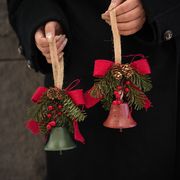 2026新作 クリスマスドアベル 店舗装飾 壁飾り 置物 装飾 クリスマス用品