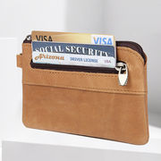 カードバッグ　本革　小銭入れ　多カード位　小さいカードバッグ　コインバッグ　キーホルダー
