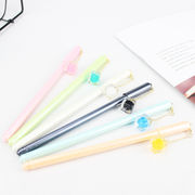 中性ペン　サインペン　水性ペン　筆記用具　DIY文具 可愛い　チャーム付き　オフィス用品