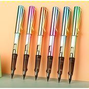 無限鉛筆　18色展開　削らない　 消しゴム付き　 筆記用具　DIY文具　