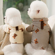 秋冬新作　小型犬服　　厚手　ペット用品　犬服　暖か　可愛い　ネコ服　ペット服　