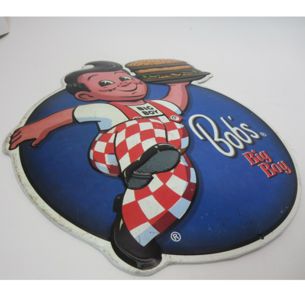 ダイカット エンボス メタルサイン BOB'S BIG BOY 【ビッグ