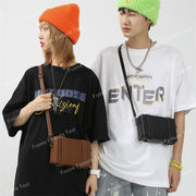 鞄、ショルダーバッグ、小さな四角いバッグ、メッセンジャーバッグ、カップル、男女兼用、韓国風