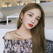 韓国風 s925銀の針  ピアス  耳飾り アクセサリー ファッション 気質 シンプル