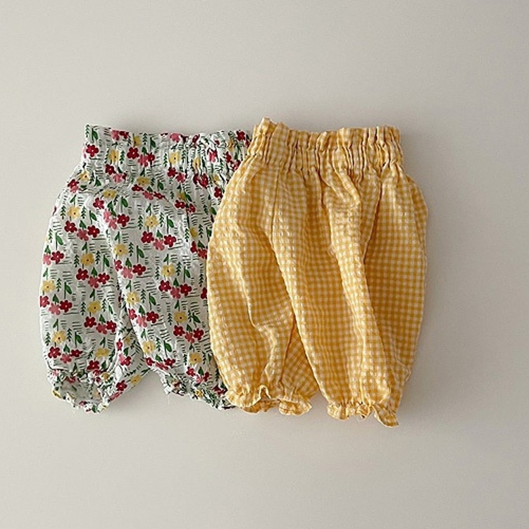 【2022夏服】韓国風子供服 ベビー服 　可愛い　ロングパンツ　花柄パンツ
