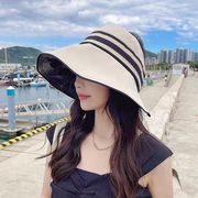 漁夫帽　バスケットハット　サンバイザー　紫外線対策　夏　uvカット　韓国ファッション　日よけ帽子