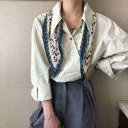 春夏スカーフ　ビンテージ　デザイン　韓国ファッション　68x68cm