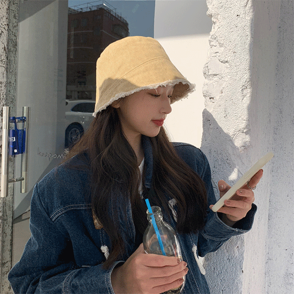 【2022春新作】韓国風レディース服　帽子　ハット　オシャレ　デニム