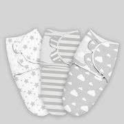 新生児用寝袋  子供用のパジャマ3点セット  キック防止   驚きを防ぐ 寝袋  保温 防蹴り  子供用寝袋
