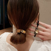 2022夏新作 ヘアピン 発縄2色 レディース ヘアロープ ヘアアクセサリー 可愛い  髪飾り 韓国ファッション