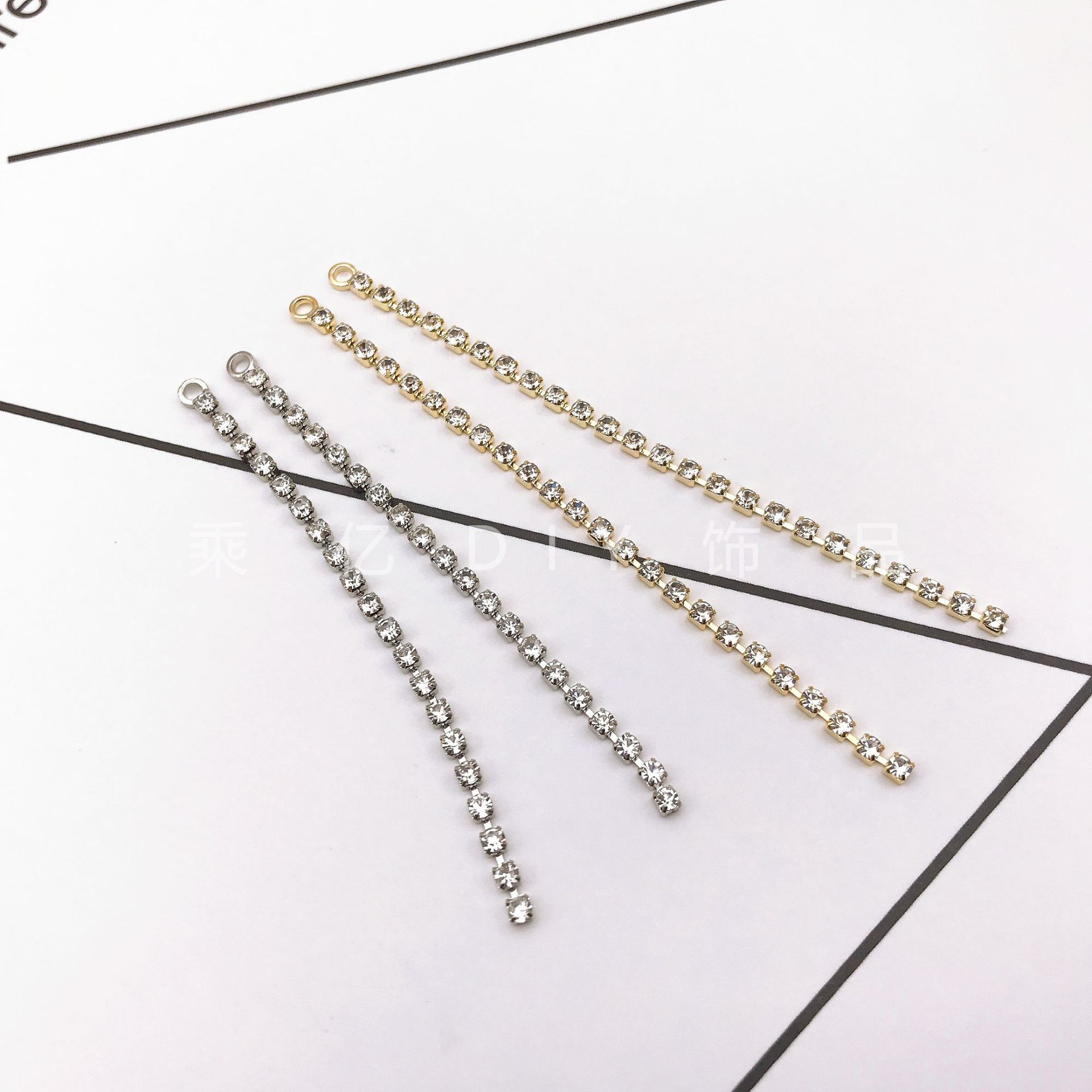 K18YG 「チェーン」チャーム K18 Dazzling デザインチェーンネックレス【K18YG】ネックレス