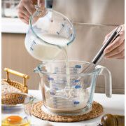 計量カップ キッチン 家庭用 卵 ベーキング ガラス スケール付き 高温 食品グレード 小麦粉カップ