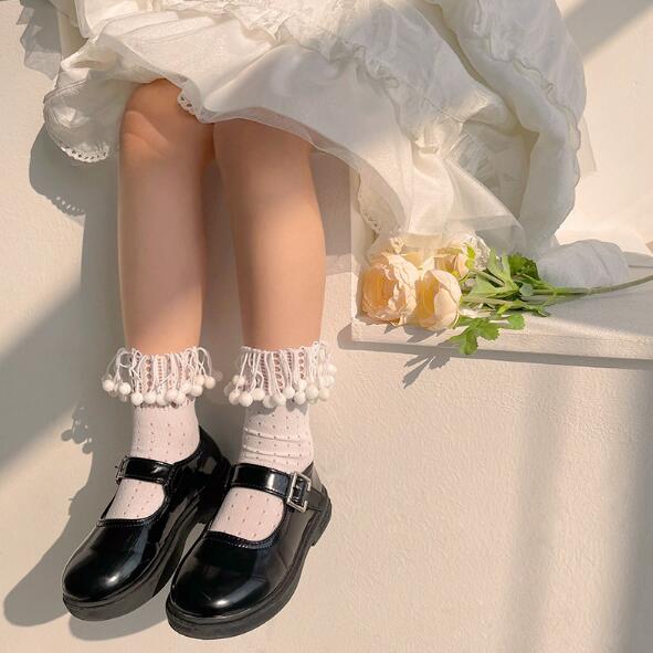 夏ファッション  韓国風服 子供ソックス 靴下 ハイソックス 通気 可愛い