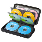 サンワサプライ DVD・CDセミハードケース(96枚収納・ブラック) FCD-WL96BK