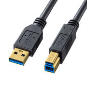 【5個セット】 サンワサプライ USB3.0ケーブル 1.5m KU30-15BKKX5