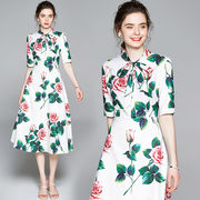 初回送料無料新しい気質スリムドレス半袖シャツワンピース人気商品おしゃれファッション