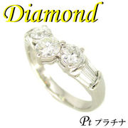 1-2207-02013 IDK  ◆  Pt900 プラチナ デザイン リング  ダイヤモンド 1.07ct　12.5号