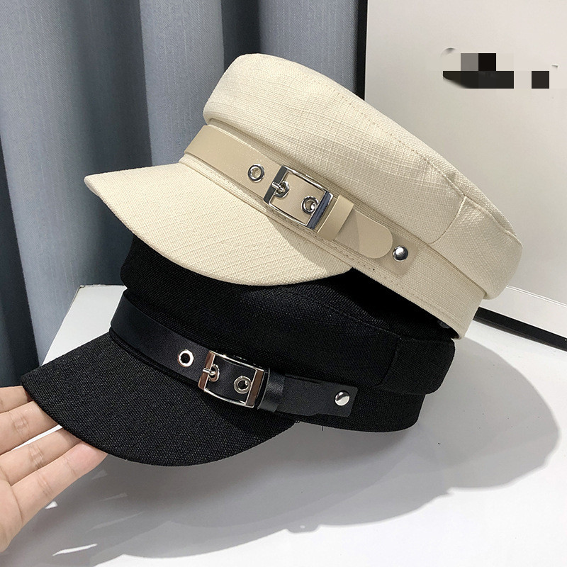 キャスケット　レディース　帽子　韓国ファッション　秋　デザイン