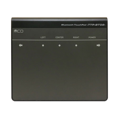 ミヨシ Bluetoothタッチパッド ブラック TTP-BT02/BK